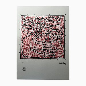 After Keith Haring, Untitled, Silkscreen, 1980s