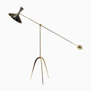 Brass Floor Lamp from Cosack, Germany, 1950s