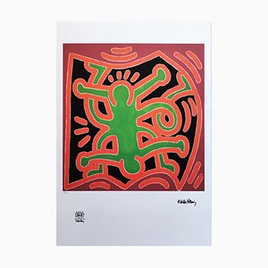 After Keith Haring, Abstract, 1980s, Lithograph