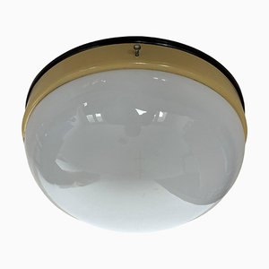 Mid-Century Glass Ceiling Lamp, 1960s