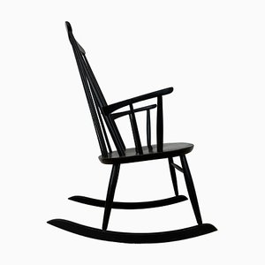 Mid-Century Rocking Chair attributed to Ilmari Tapiovaara, Finland, 1960s