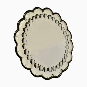 Art Deco Shabby Circular Mirror, 1910s