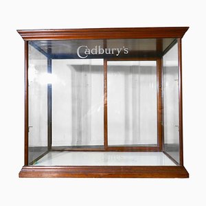 Edwardian Counter Top Sweet Shop Display Cabinet from Cadburys, 1900s