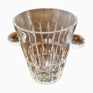 French Art Deco Ice Bucket in Crystal, 1920