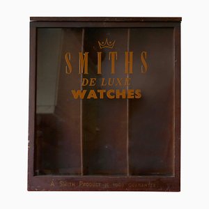 Vetrina da negozio di Smiths Watchmakers, anni '50
