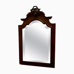 French Carved Wall Mirror, 1870s