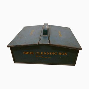 Boîte de Nettoyage de Chaussures Garrison Vert Foncé, 1930s