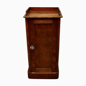 Victorian Birch Bedside Cupboard, 1880s