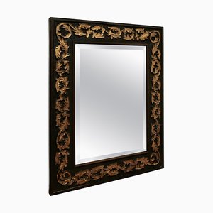 19th Century Carved Oak and Gilt Wall Mirror, 1890s