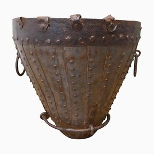 North African Brutalist Water Bucket, 1850s