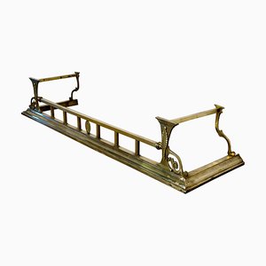 Großer viktorianischer Jugendstil Kotflügel aus Messing, 1880er