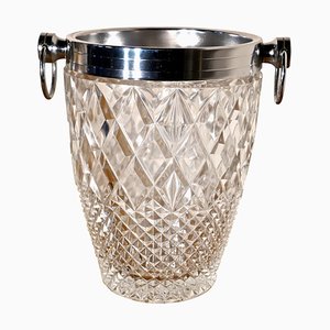 Art Deco Diamond Pattern Champaign Wine Cooler, 1920s