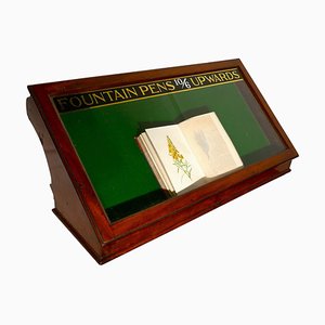 Victorian Stationers, Retail Pen Display Cabinet, 1890s