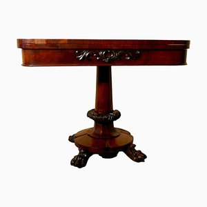 William IV Folding Games Table, 1830s