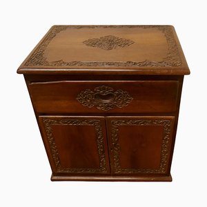 Small Carved Buffet with Drawer, 1880
