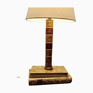 Vintage Novelty Ceramic Trompe-Loeil Desk Lamp, 1970