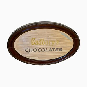 Edwardian Cadburys Chocolates Advertising Mirror, 1910