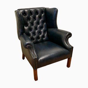Wing Back Chesterfield Library Chair, 1880