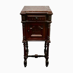 French Rosewood Night Table, 1880s