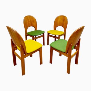 Vintage Danish Dining Chairs by Niels Koefoed for Glostrup, 1960s, Set of 4