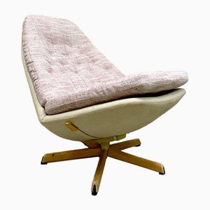 Mid-Century Danish Swivel Easy Chair from Madsen & Schubel, 1960s