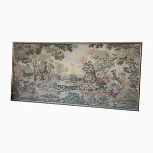 Antique French Framed Tapestry