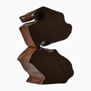 French Abstract Sculpture in Wood, 1960s