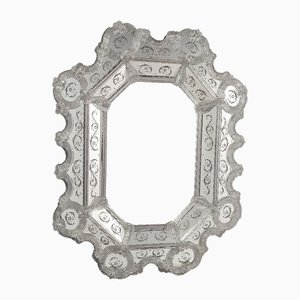 Miroir Vénitien en Verre Murano "Mazzorbo" par Fratelli Tosi