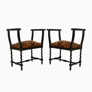 Barroque Stools, 1890s, Set of 2
