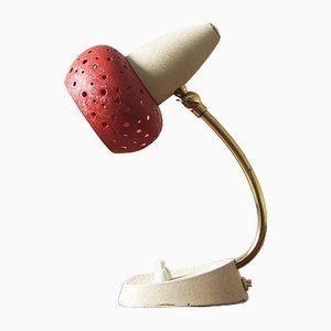 Mid-Century Red Table Lamp from Gebrüder Cosack, 1950s