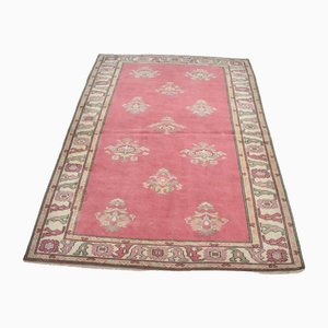 Hot Pink Wool Area Rug, Turkey