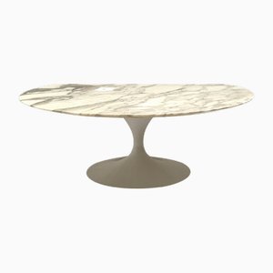 Mesa de centro Tulip redonda de Eero Saarinen para Knoll, años 70