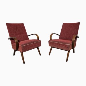 Set of Vintage Armchairs by Jaroslav Smidek, 1960s