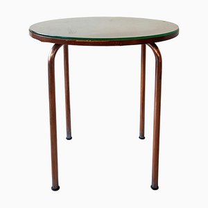 Art Deco Coffee Round Dining Table, 1930s