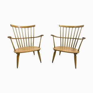 Mid-Century Altheim Armchairs by Franz Schuster for Wiesner-Hager, 1950s, Set of 2