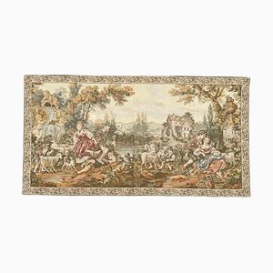 French Aubusson Jaquar Tapestry, 1960s