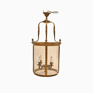 Victorian Lantern Ormolu Hanging Architectural Light