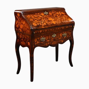 Bureau 19ème Siècle en Marqueterie, Pays-Bas, 1800s