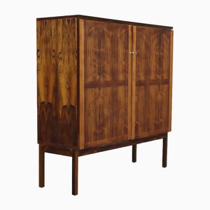 Mueble vintage de lino de palisandro, años 60-70