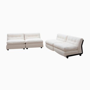 Modular Sofa Armchairs by Mario Bellini for C&b, Italy, 1963, Set of 4