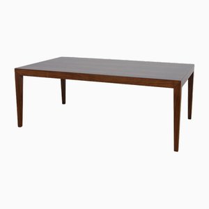 Mid-Century Rosewood Coffee Table by Severin Hansen for Haslev Furniture Carpentry, 1960s