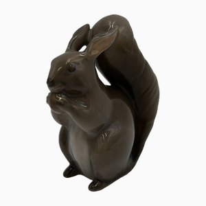 Porcelain Figurine Squirrel from Royal Copenhagen, Denmark, 1960s
