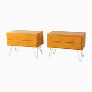 Bedside Tables from Oldenburg Furniture Workshops, 1950s, Set of 2