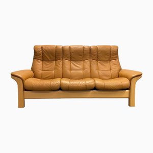 Stressless Leather Sofa from Ekornes, 1980s