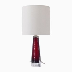 Ruby Red Table Lamp Base by Carl Fagerlunf for Orrefors