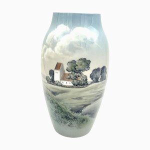 Vase en Porcelaine de Bing & Grondahl, Danemark, 1960s