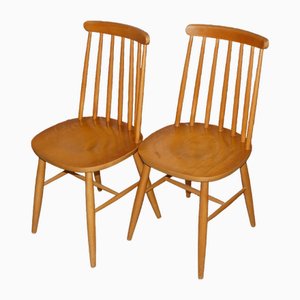 Vintage Sprout Chairs in Wood, 1950s, Set of 2