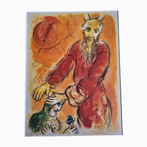 Marc Chagall, Jahwe mein Feldzeichen, 1987, Litografia
