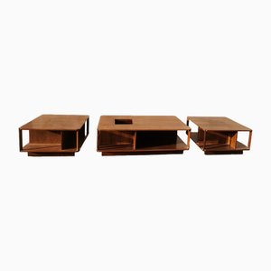 Coffee Tables by Marco Zanuso, Set of 3