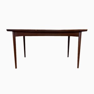 Scandinavian Extendable Rosewood High Table, 1950